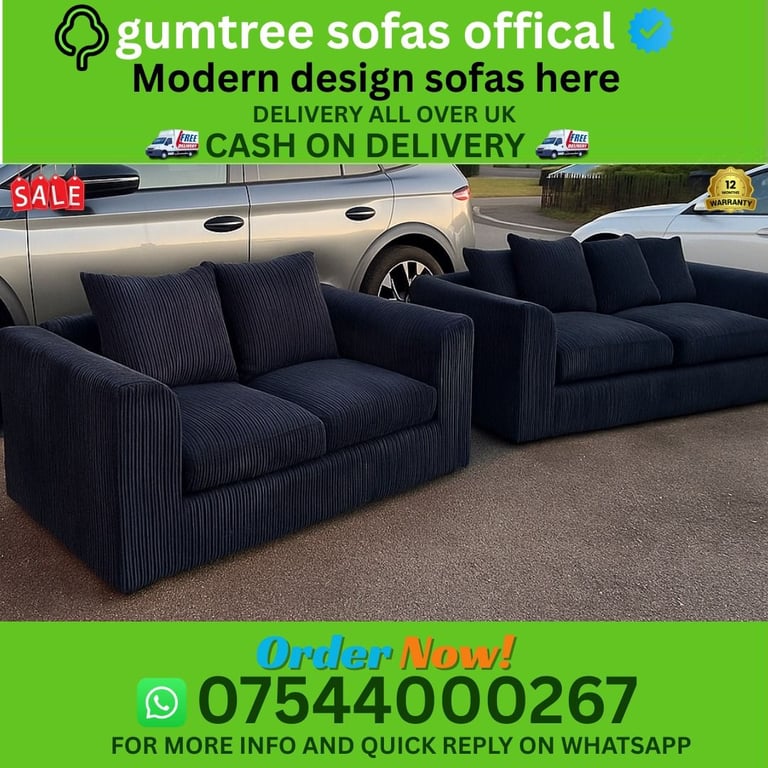image for Modern Corner & 3+2 Sofas – Stylish Comfort for Every Home