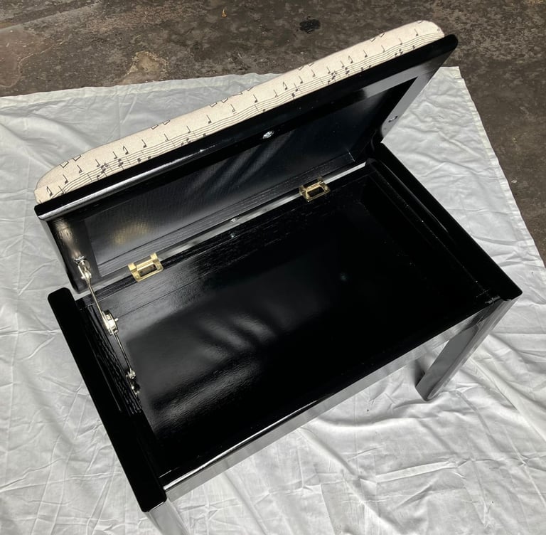 image for Solid Mahogany Piano Stool 