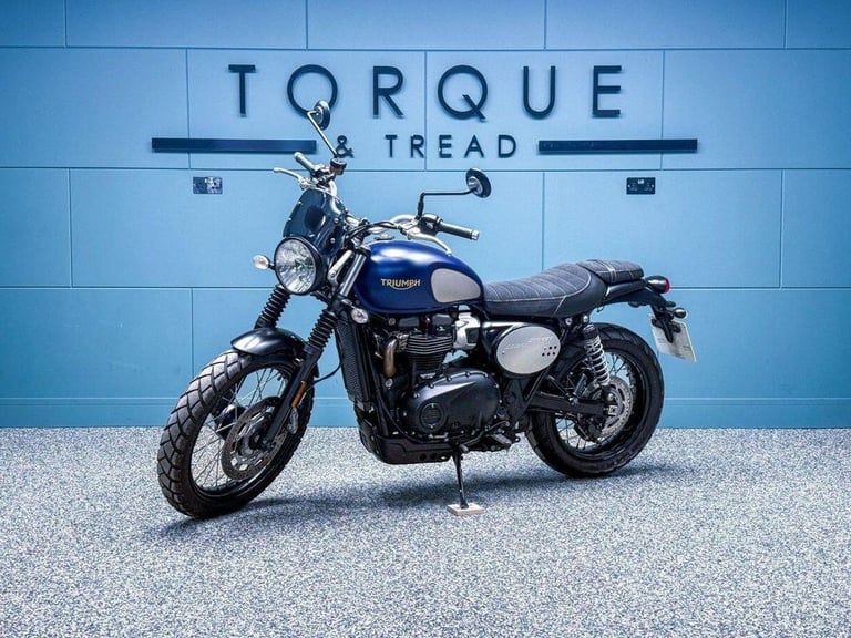 2022 TRIUMPH STREET SCRAMBLER 900 GOLD LINE LTD EDITION - LOW MILES - ONE OWNER