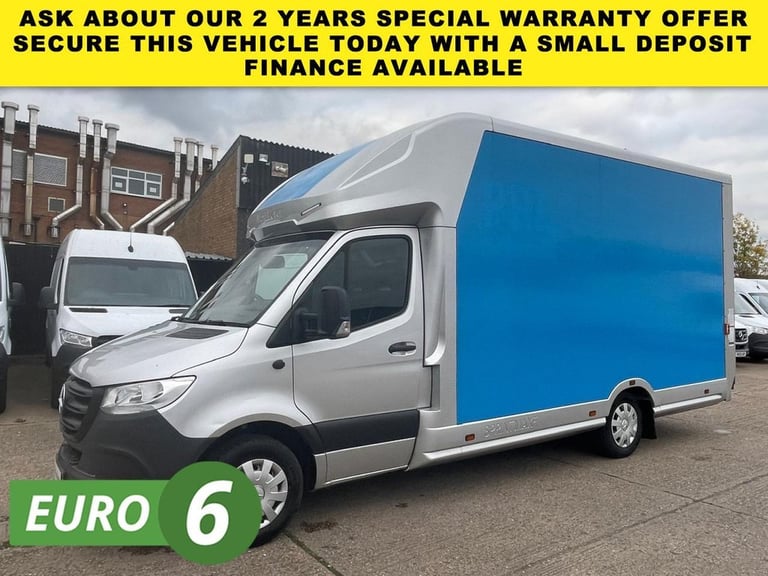 2022 72 MERCEDES-BENZ SPRINTER 2.0 315 CDI PROGRESSIVE L3 LUTON LOW LOADER 150BH