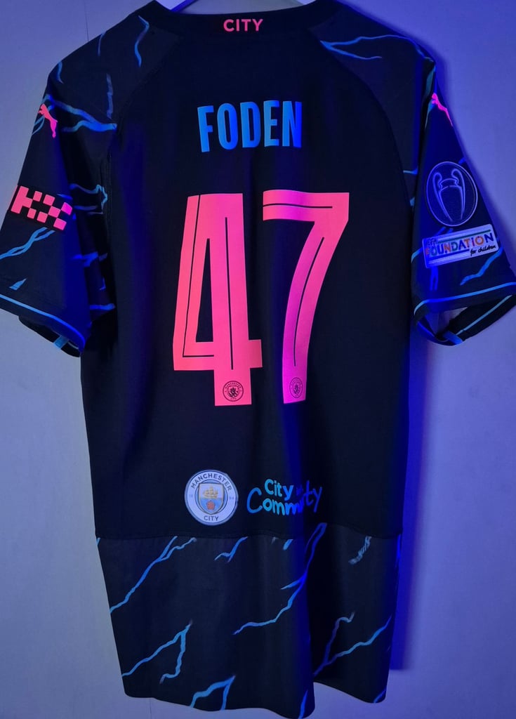 MANCHESTER CITY AUTHENTIC  PLAYER VERSION 