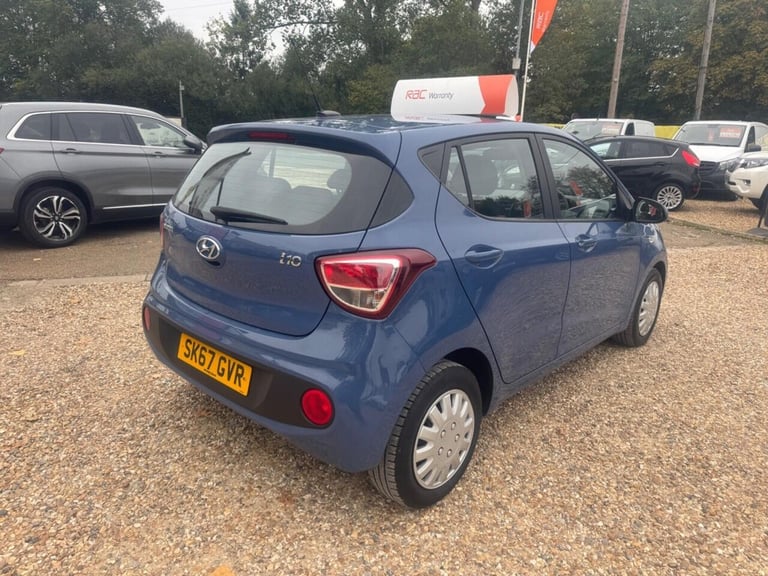 2017 Hyundai i10 1.0 SE 5dr HATCHBACK PETROL Manual