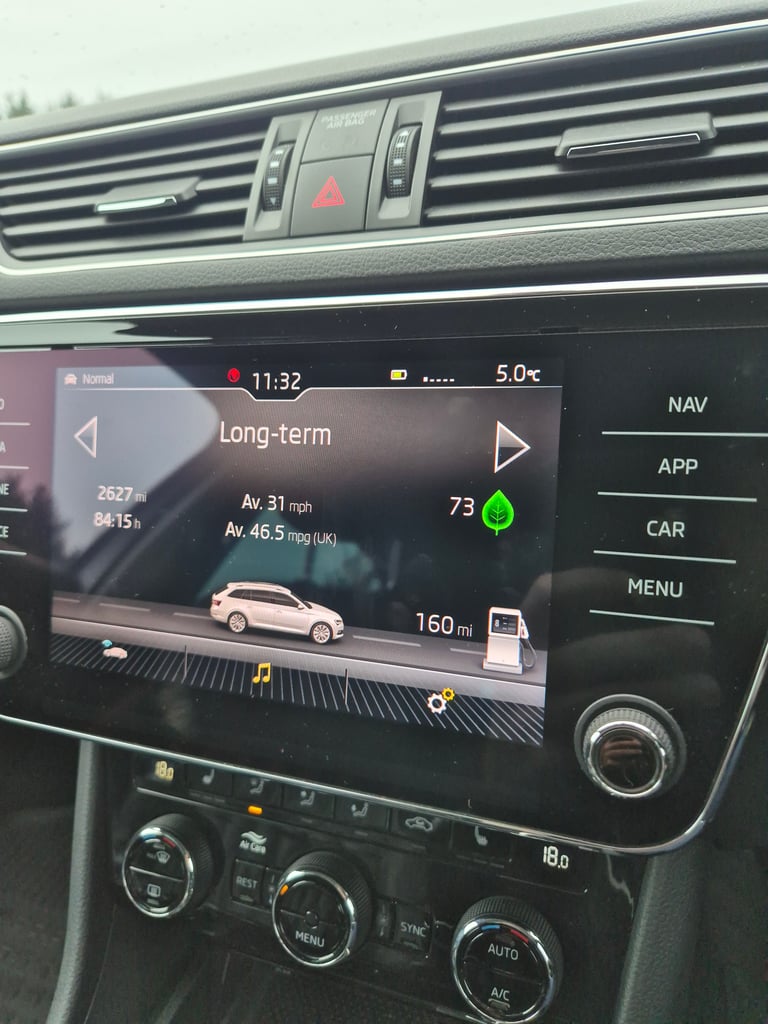 SKODA SUPERB , 2.0TDI, 93K MILES , LONG MOT 