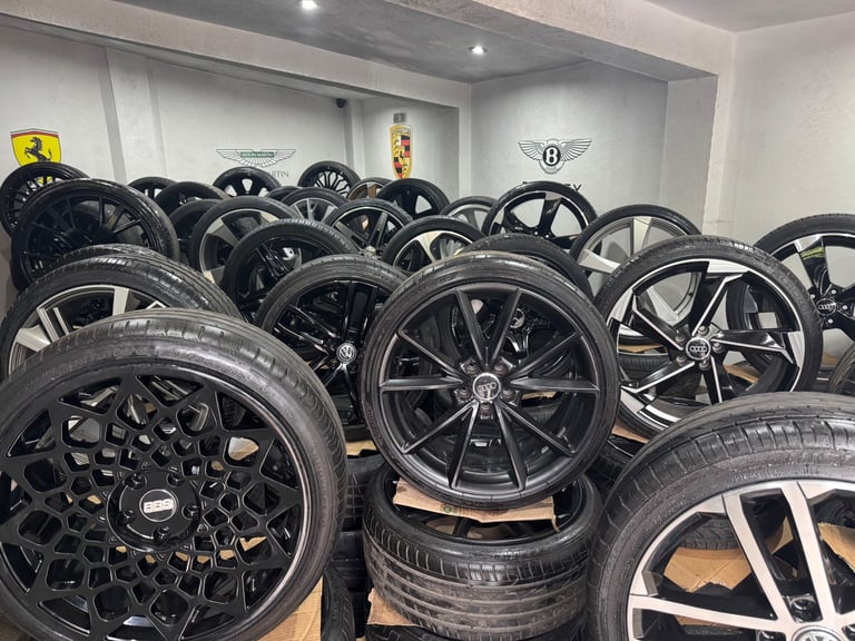 18” inch x4 NEW vw Pretoria alloys wheels 5x112 golf r gti gtd caddy PX Welcome 