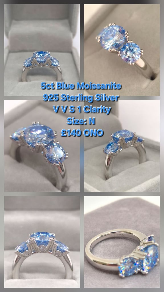 Brand New Moissanite Rings For Sale 