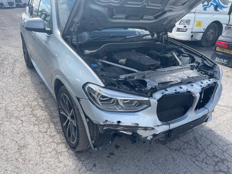2019 BMW X3 XDRIVE 20D M SPORT 5dr STEP AUTO DIESEL DAMAGED SALVAGE