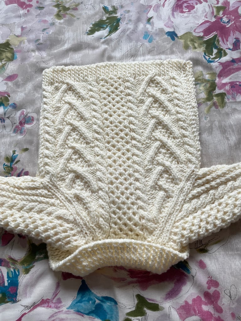 Aran Baby Cardigans