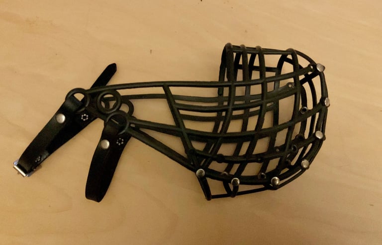 image for VGC LARGE DOG MUZZLE (For Large Dog Breeds - Greyhound)