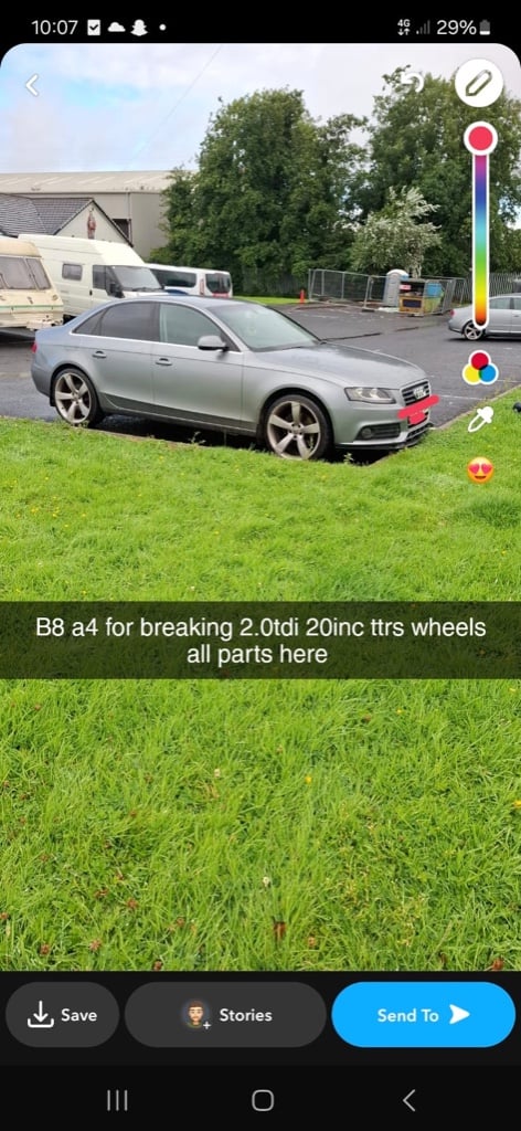 2009 Audi A4 B8 2.0 TDI For Breaking 