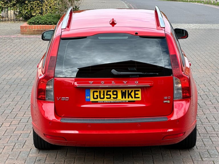 2009 Volvo V50 1.6D DRIVe SE Lux Euro 4 (s/s) 5dr ESTATE Diesel Manual