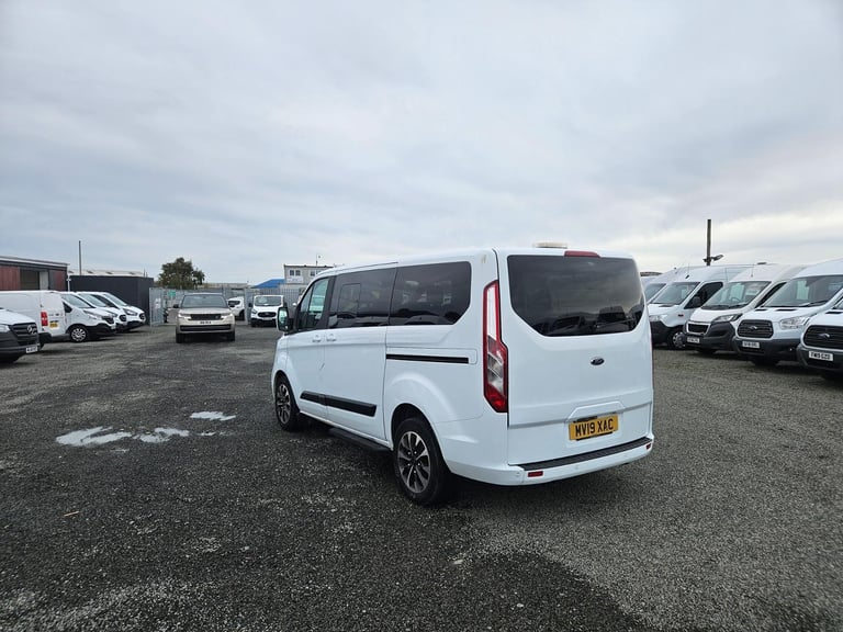 2019 ON 19 PLATE FORD TRANSIT CUSTOM 320 TDCI 130BHPTOURNEO MINI BUS 93K ULEZ 