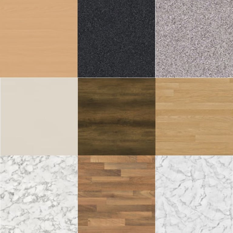 Wren kitchen Worktop and TekWall / Splashback in Vermont - priced to clear