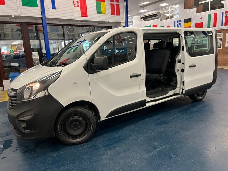 2018 Vauxhall Vivaro L2 1.6CDTI 120PS 9 SEAT LWB MINIBUS (EURO 6) MPV Diesel Manual