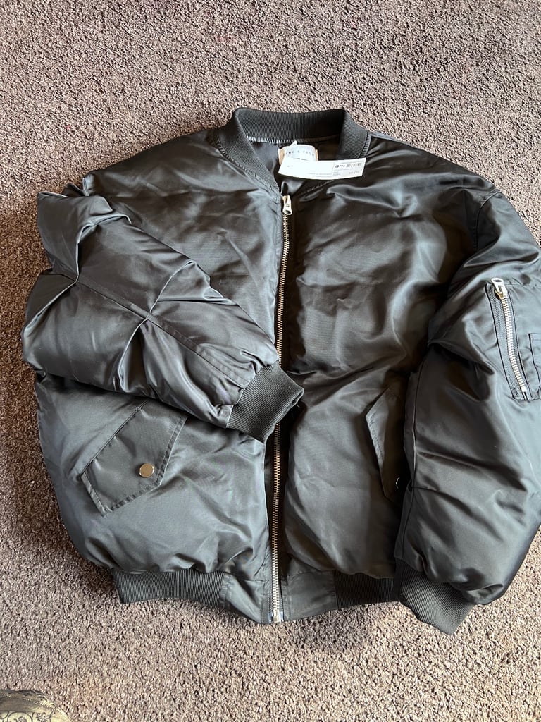 image for Jane and TASH Delilah bomber jacket in black BNWT size M-12