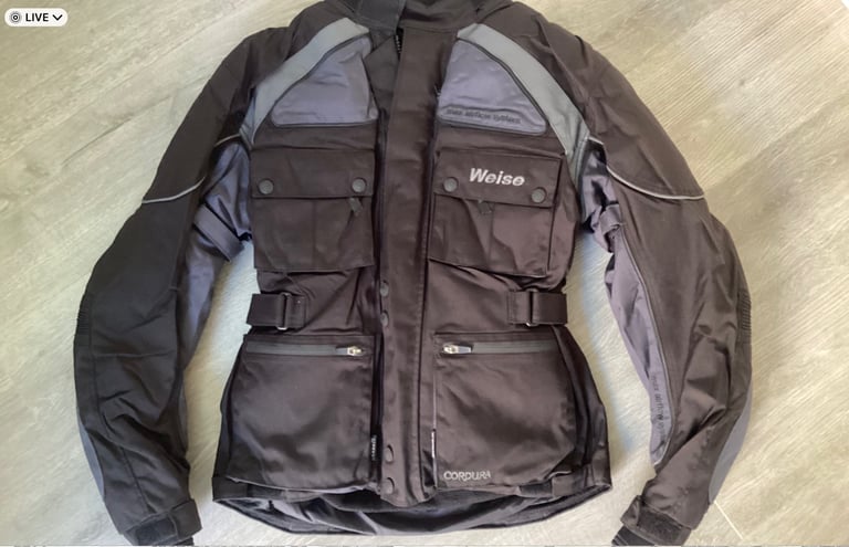 Weise Nomad Size Small 'Biker Jacket'
