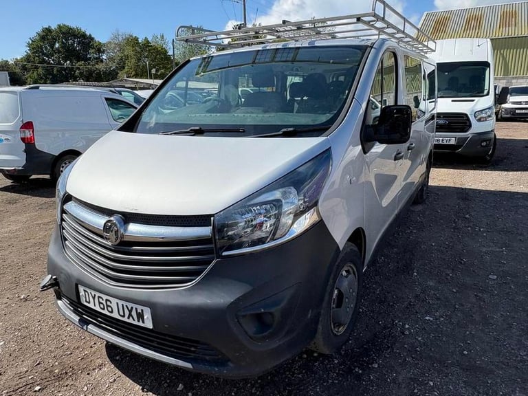 2016 Vauxhall Vivaro 2900 1.6CDTI BiTurbo 120PS ecoFLEX H1 Combi 9 Seat MPV DIESEL Manual