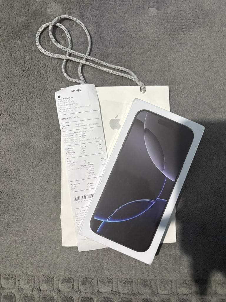 iphone 16 pro max 1TB