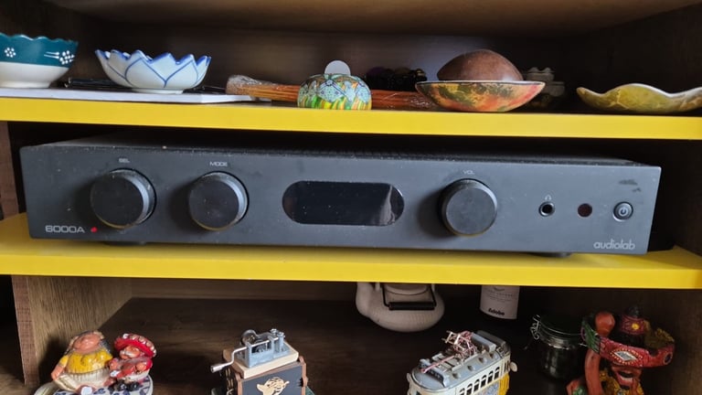image for Samsung tv, Kef speaker and Audiolab amplifire