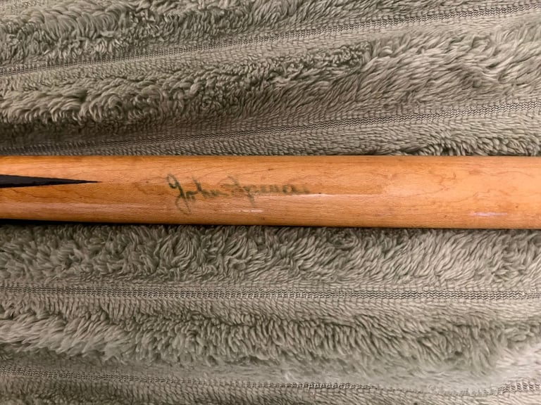 Beautiful John Spencer Hand Signed Vintage Snooker Cue - Rare, Ornate