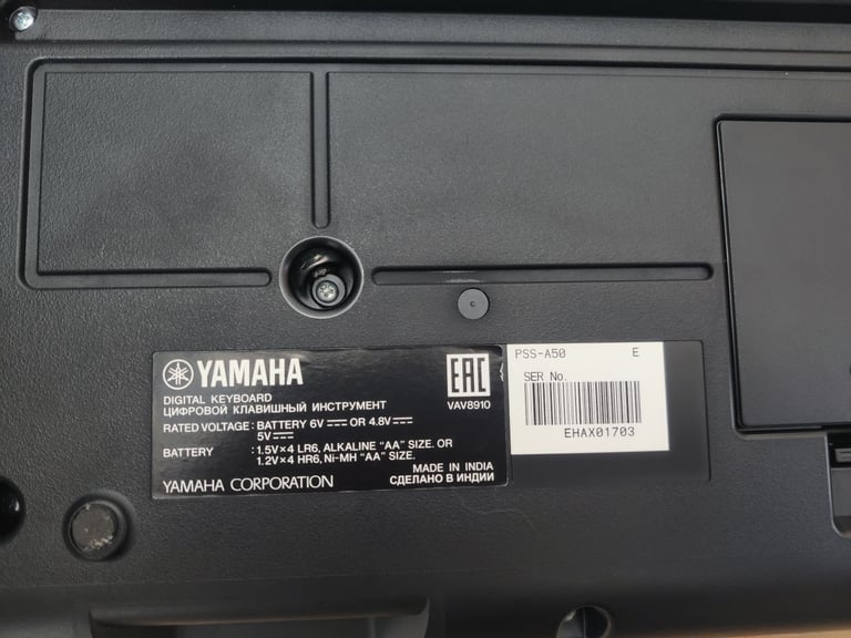 Yamaha PSS-A50 Portable Digital Keyboard