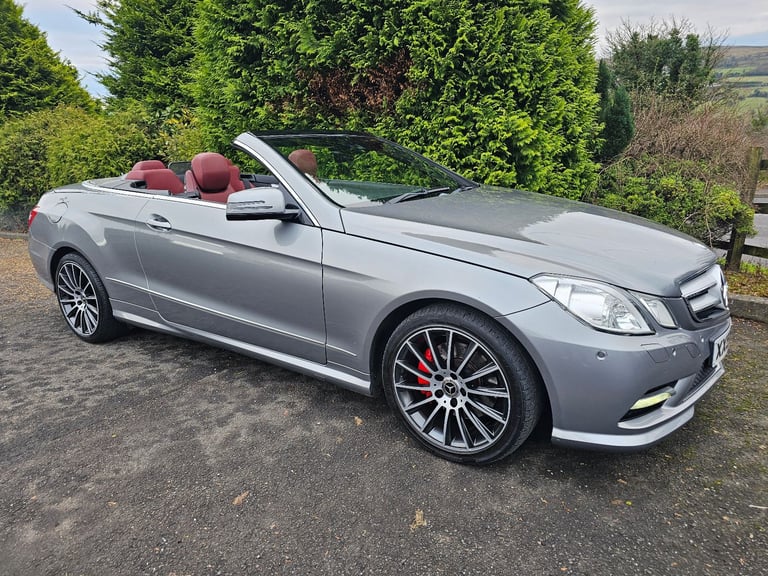 MERCEDES E350 CDI AMG CONVERTIBLE ONLY 67K MILES LIKE E250 33