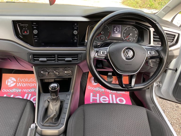 2019 Volkswagen Polo 1.0 EVO 80 SE 5dr HATCHBACK PETROL Manual