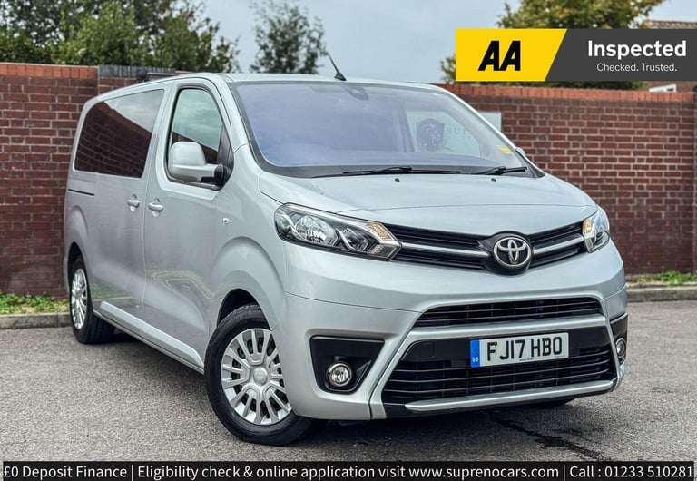 2017 Toyota PROACE CITY Verso 1.6D Shuttle Medium MPV MWB Euro 6 (s/s) 5dr (9 Seat) MPV Diesel Ma...