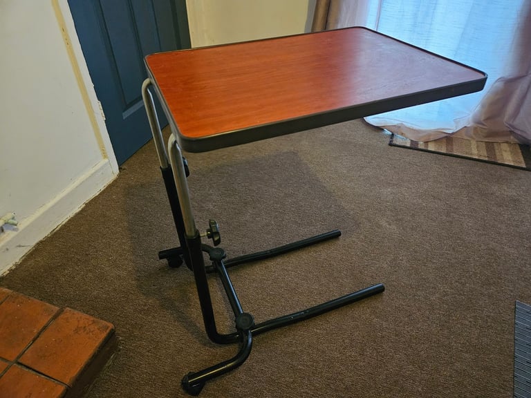  Mobile Over Bed Table