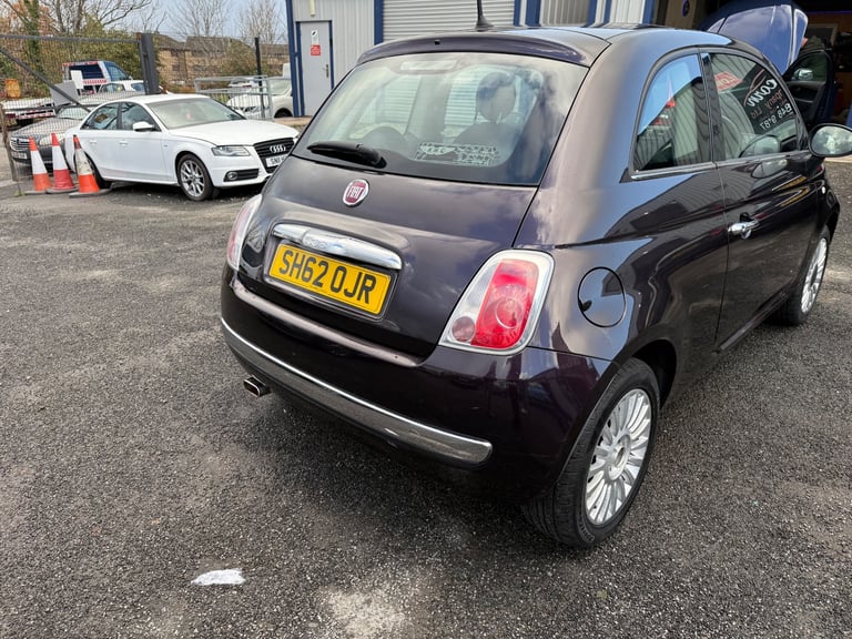 2012(62) Fiat  500 lounge 1.2 petrol manual mot 1 year road tax 1 year 35,000 Miles yes 35000