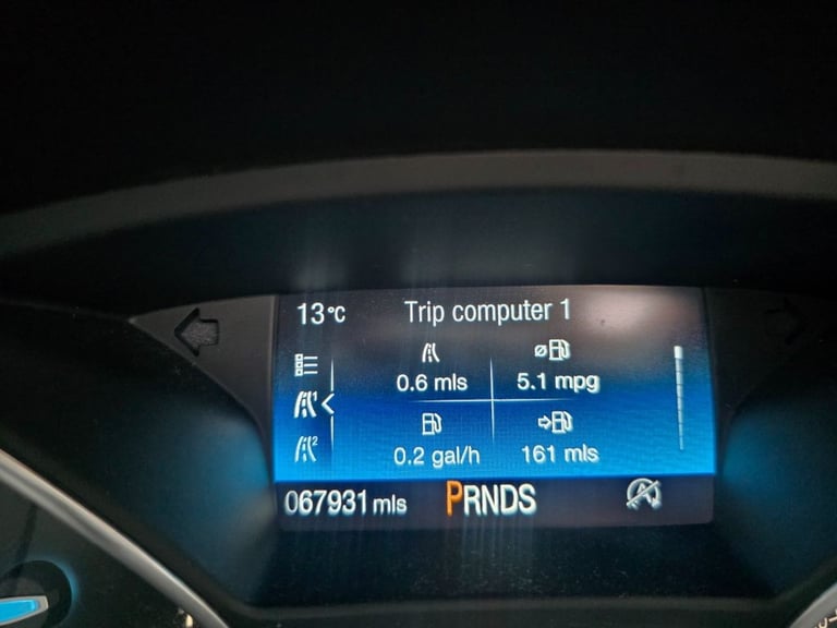 2016 Ford Focus 1.0 EcoBoost 125 Zetec S 5dr Auto HATCHBACK PETROL Automatic