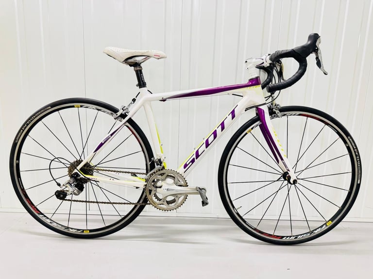 SCOTT TEAM Full Carbon Road Bike Size/S 20 Speed Fully Serviced Shimano 105