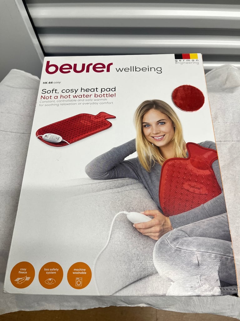 image for Beurer Wellbeing Heat Pad, Electric heating pad