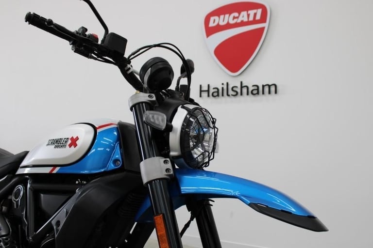 2022 Ducati Scrambler Desert Sled in Sparkling Blue