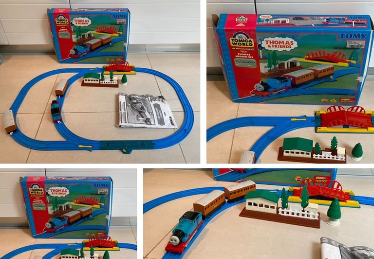 5 x Thomas the Tank Engine train 5x  Sets with Original Boxes ++-VERY COLLECTABLE