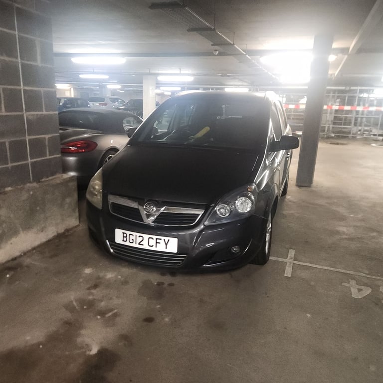 Vauxhall, ZAFIRA, MPV, 2012, Manual, 1686 (cc), 5 doors