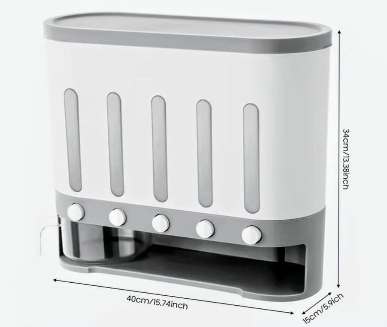 image for Dry food cereal dispenser  