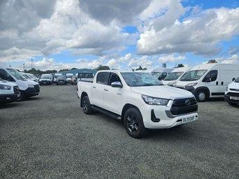 2021 ON 71 PLATE TOYOTA HILUX ICON D-4D 4WD DOUBLE CAB 150BHP 2400CC PICKUP ULEZ