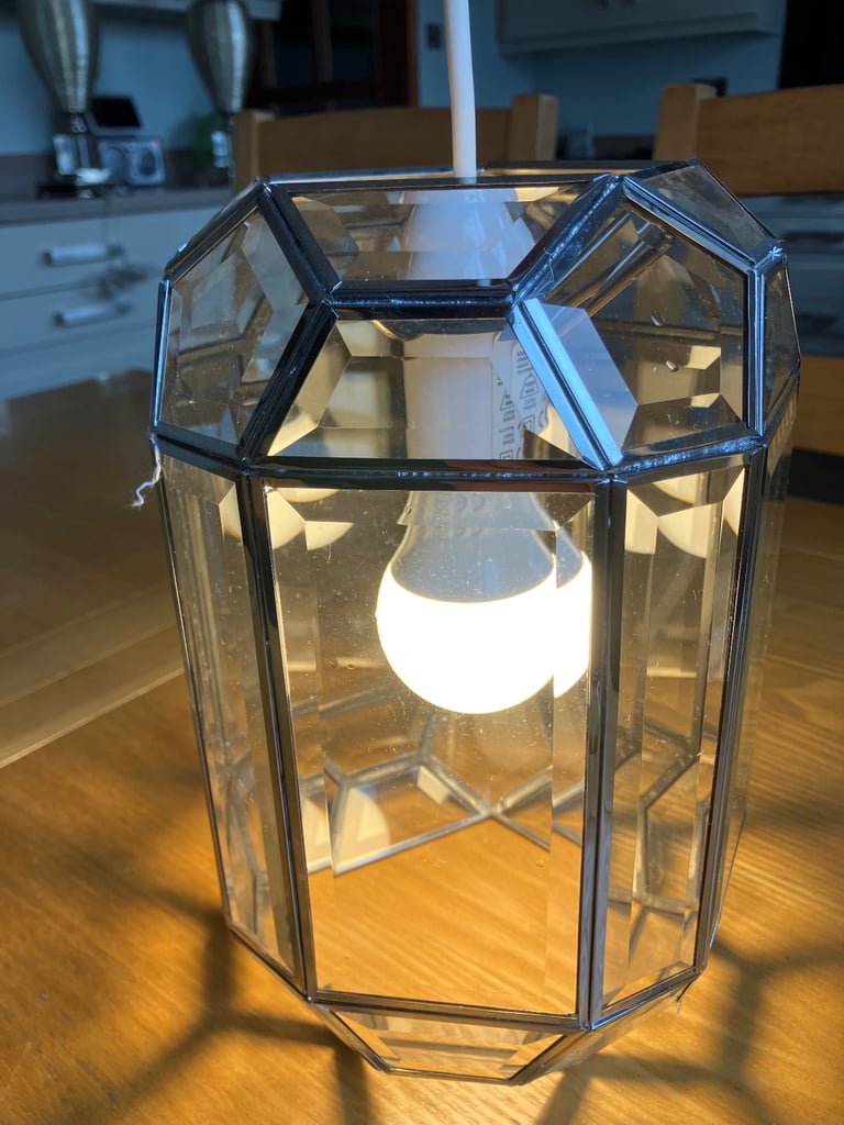 GLASS LAMPSHADE
