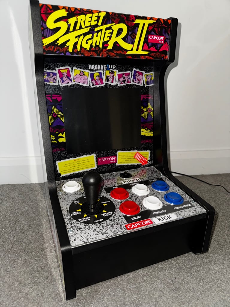image for Street Fighter 2 Bartop Arcade1up Countercade