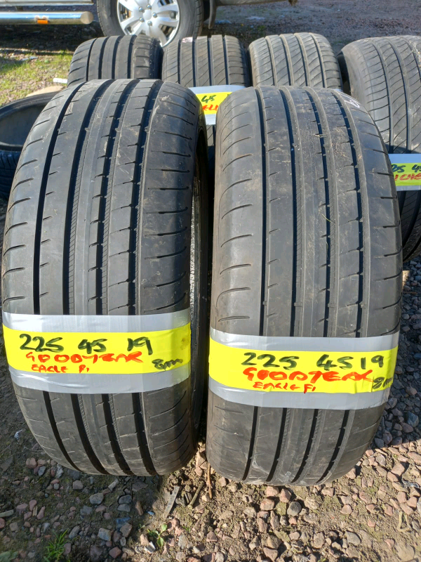 225 45 19 GoodYear tyres Like New free fit&balance open 7 days a week