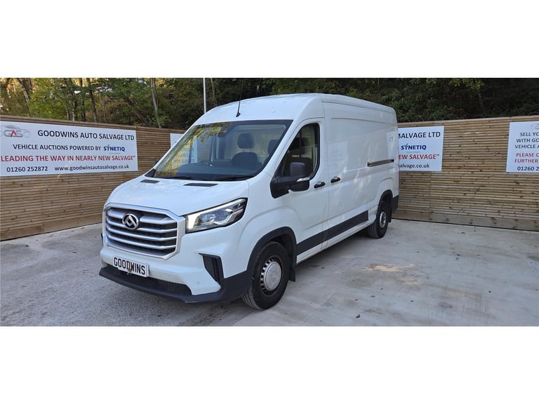 2023 73 MAXUS DELIVER 9 BASE LH 2.0TD DAMAGED REPAIRABLE SALVAGE 
