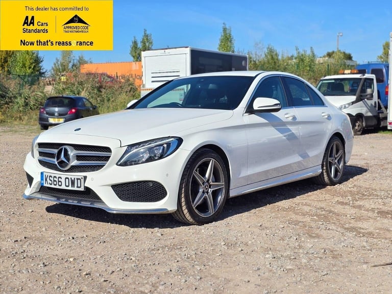 2016 Mercedes-Benz C-Class 2.1 C220d AMG Line Saloon 4dr Diesel G-Tronic+ Euro 6 (s/s) (170 ps) S...