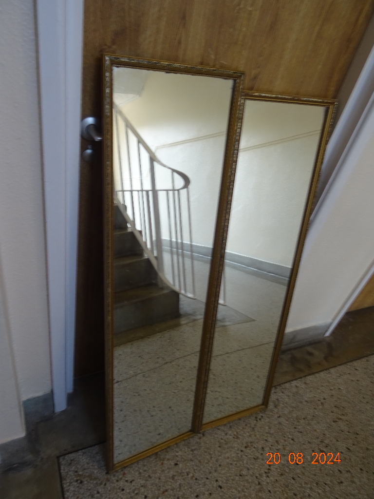 image for  Large  mirror in frame  4ft  x 1ft.3