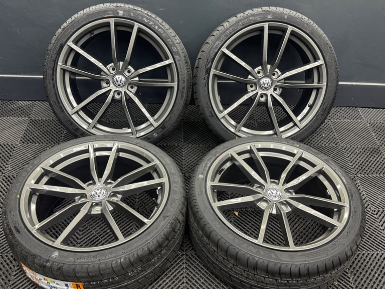 18” inch x4 NEW vw Pretoria alloys wheels 5x112 golf r gti gtd caddy PX Welcome 