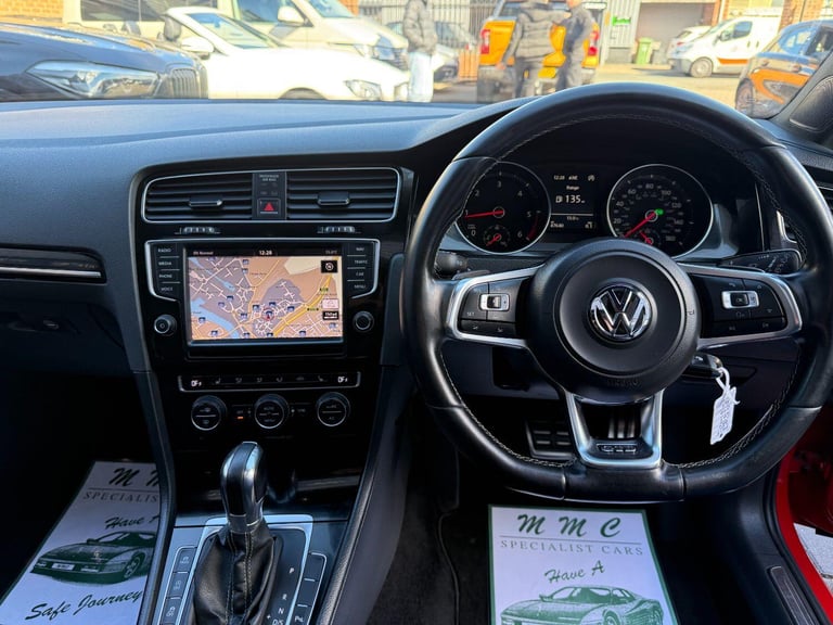 VOLKSWAGEN GOLF 2.0 TDI BlueMotion Tech GTD Red Auto Diesel 2015