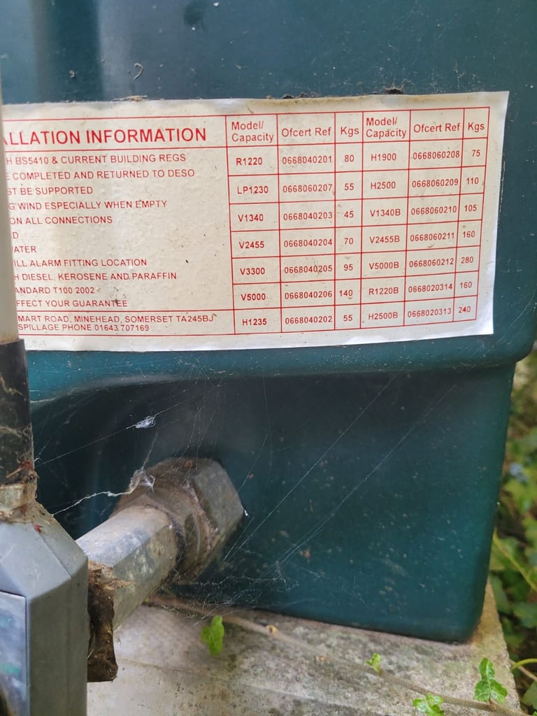 Heating oil tank