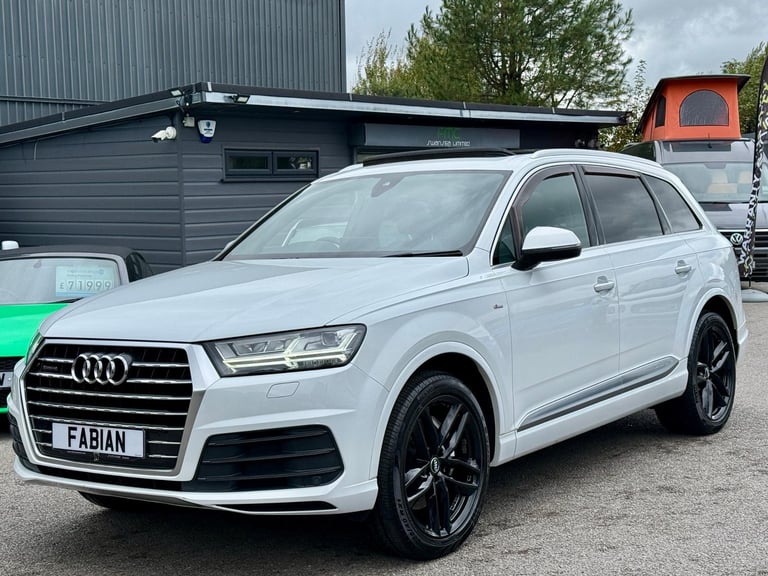 2016 Audi Q7 3.0 TDI V6 S Line Quattro **Pan Roof - Bose - Reverse Cam**