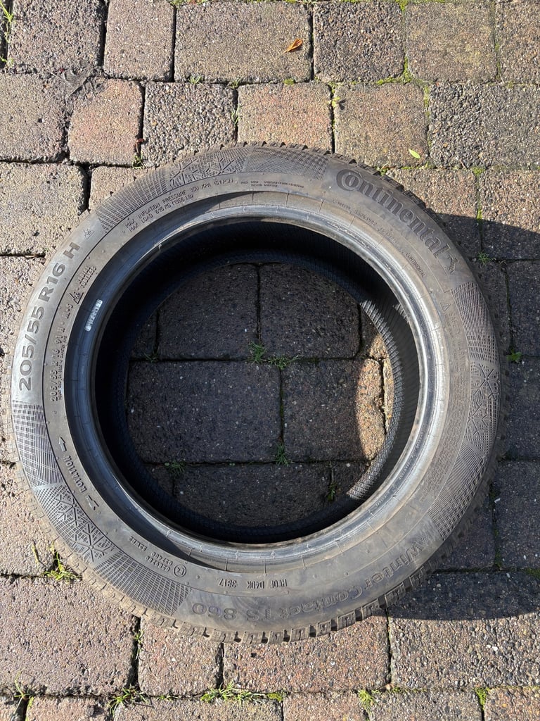 Alloy wheels and continental winter tyres to suit 2015 Audi A3, VW Golf etc 