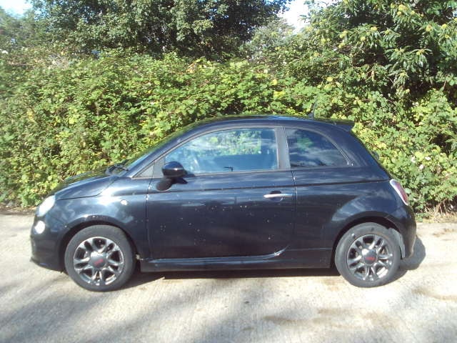 2015 Fiat 500 1.2 S 3dr Black 54k Miles Years MOT Warranty HATCHBACK Petrol Manual