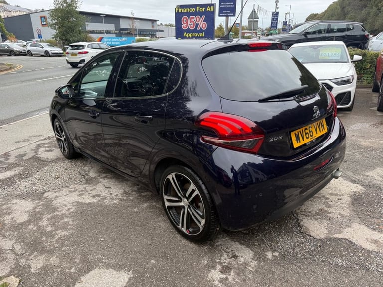 2016 Peugeot 208 1.2 PureTech 110 GT Line 5dr HATCHBACK PETROL Manual